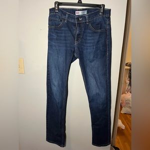 Men’s 18 regular 29 x 29 Levis straight leg jeans